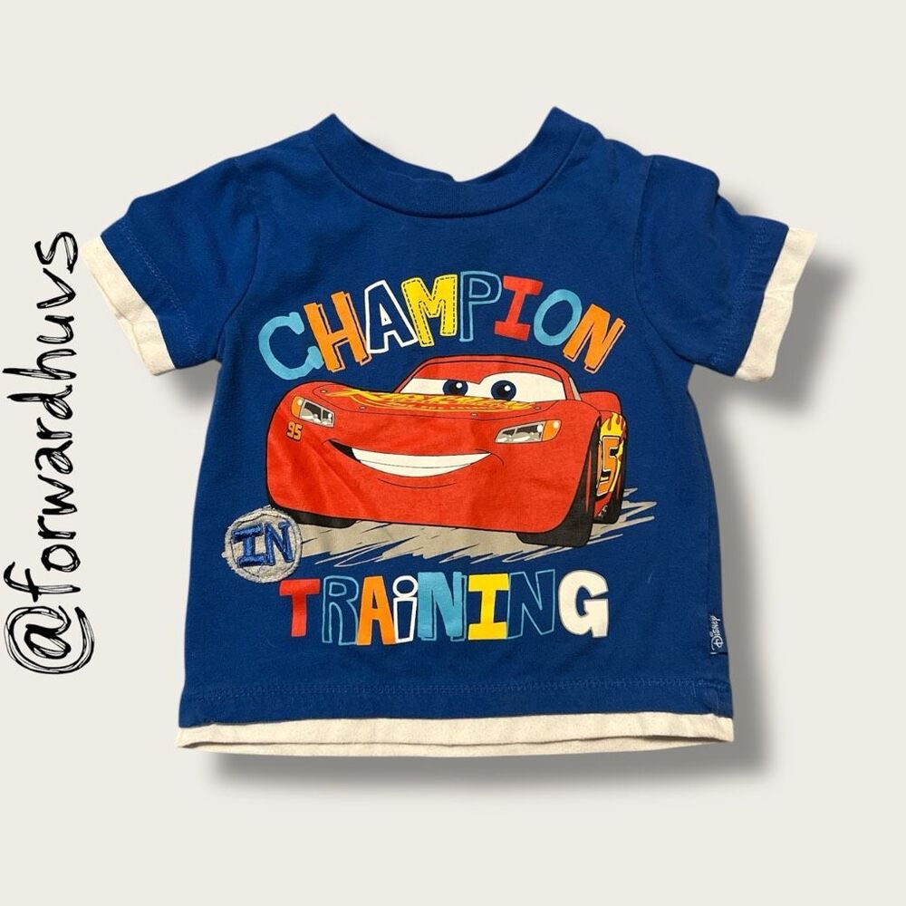 Disney’s Cars 3 Champion in Training Toddler Shirt Size 12 Months
